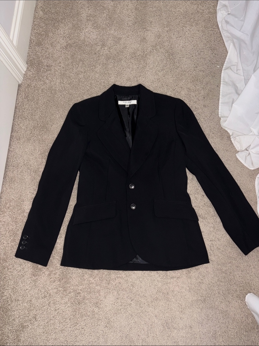 Nine West Black Women's Tailored Blazer